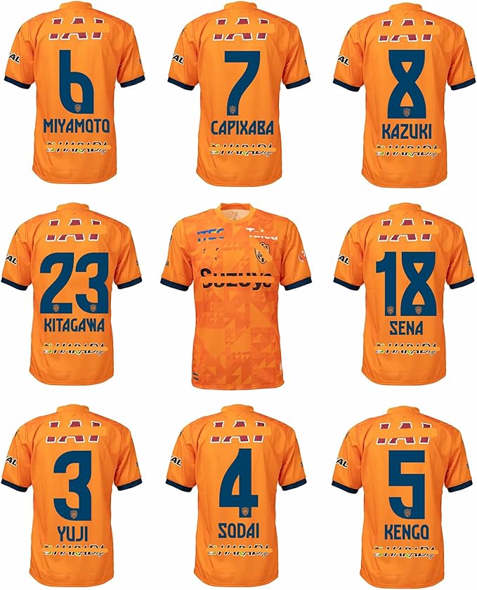 清水エスパルス 2025 ユニフォーム Sサイズ 33乾貴士 清水エスパルス 2025 1st 半袖レプリカユニフォーム 33.乾貴士